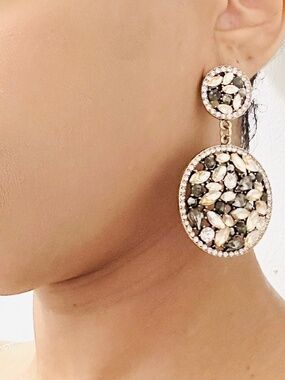 Evening wear earrings